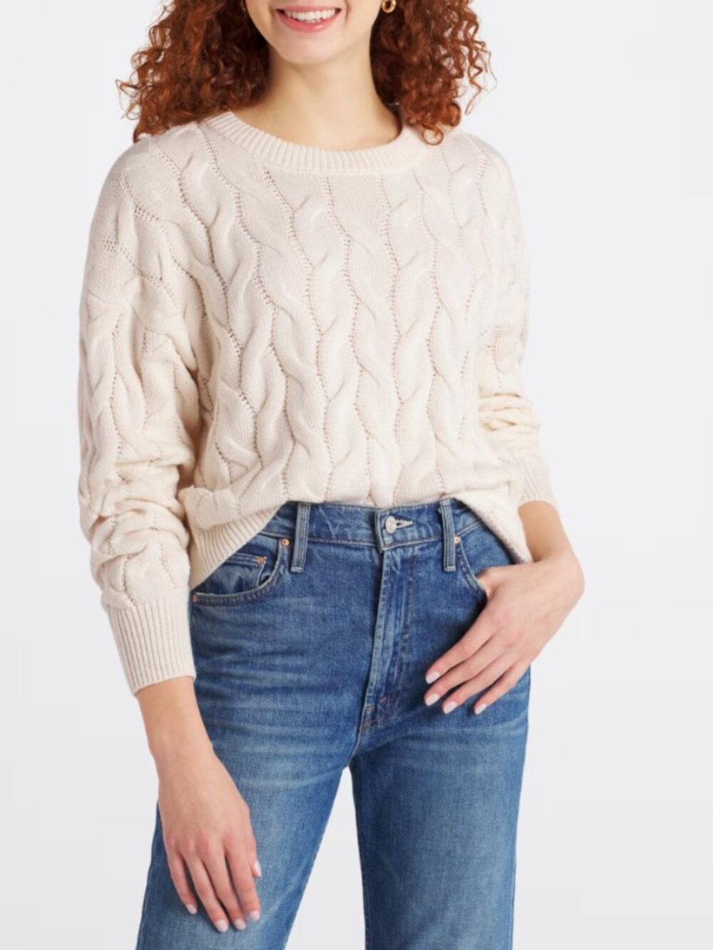 NWT Pinque Atlas Long Sleeve Sweater